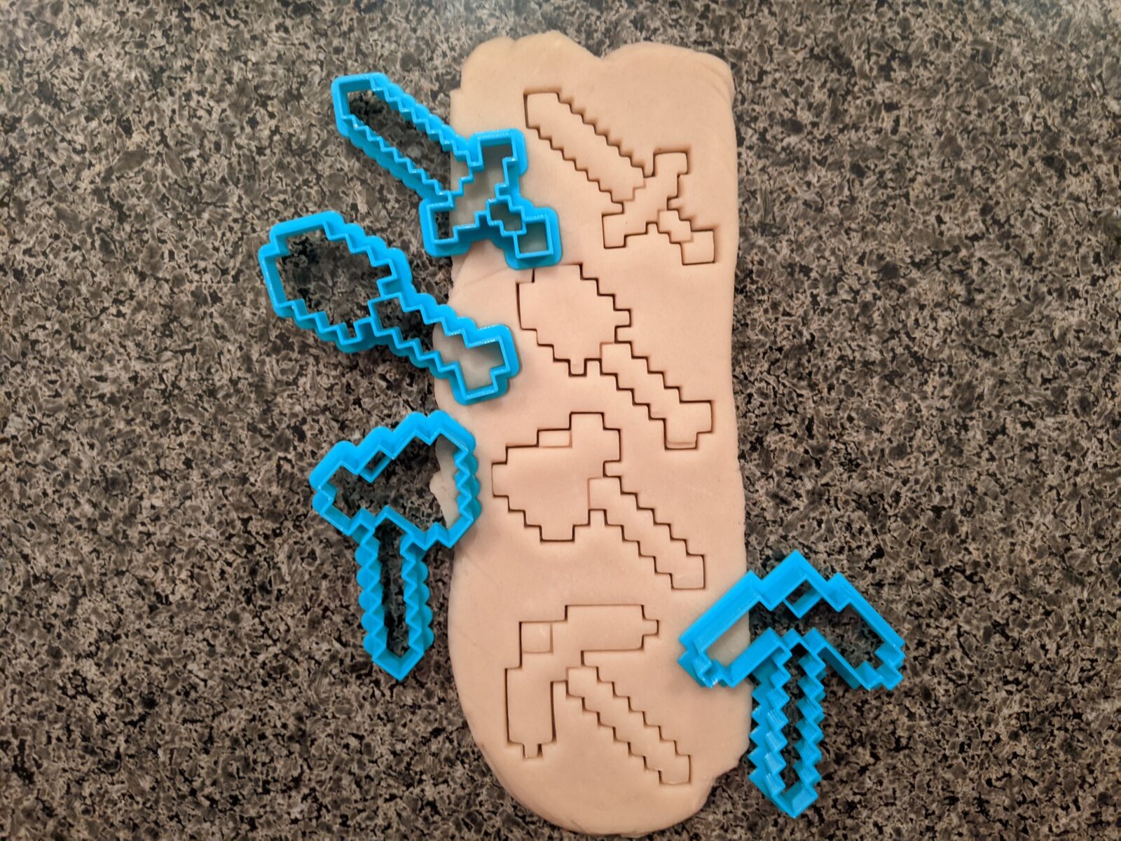 Minecraft Logo Cookie Cutter