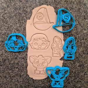 Young Moana, Cookie Cutter or Embosser Stamp